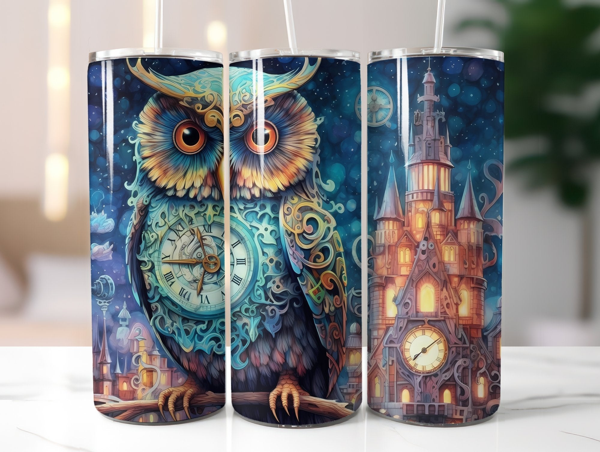 Steampunk Animals Tumbler Wrap - CraftNest