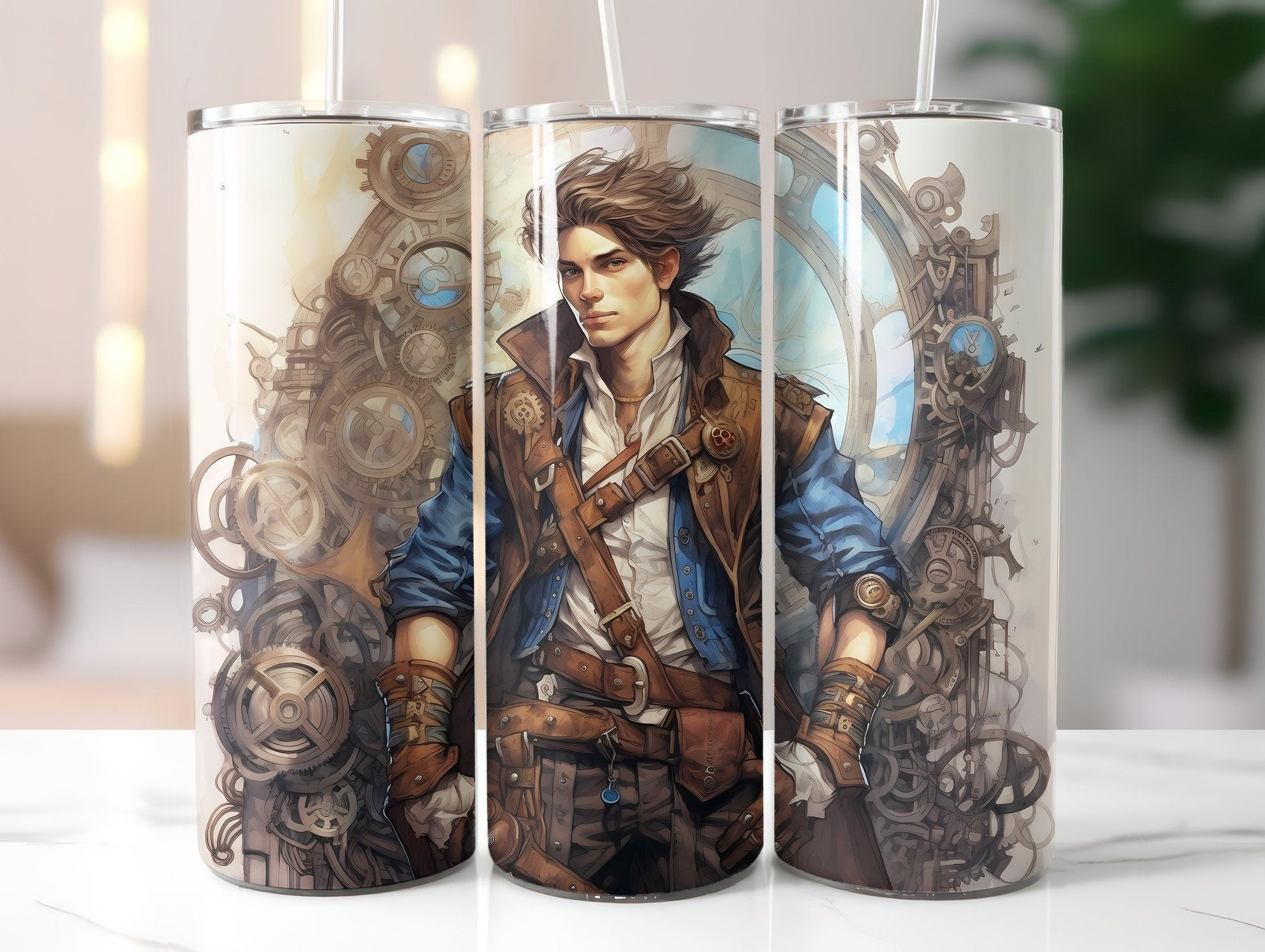 Steampunk Tumbler Wrap - CraftNest
