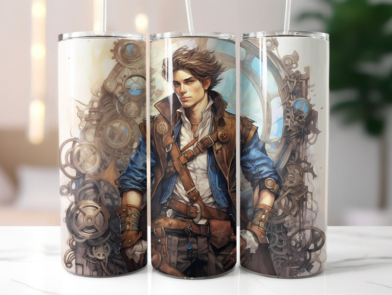 Steampunk Tumbler Wrap - CraftNest