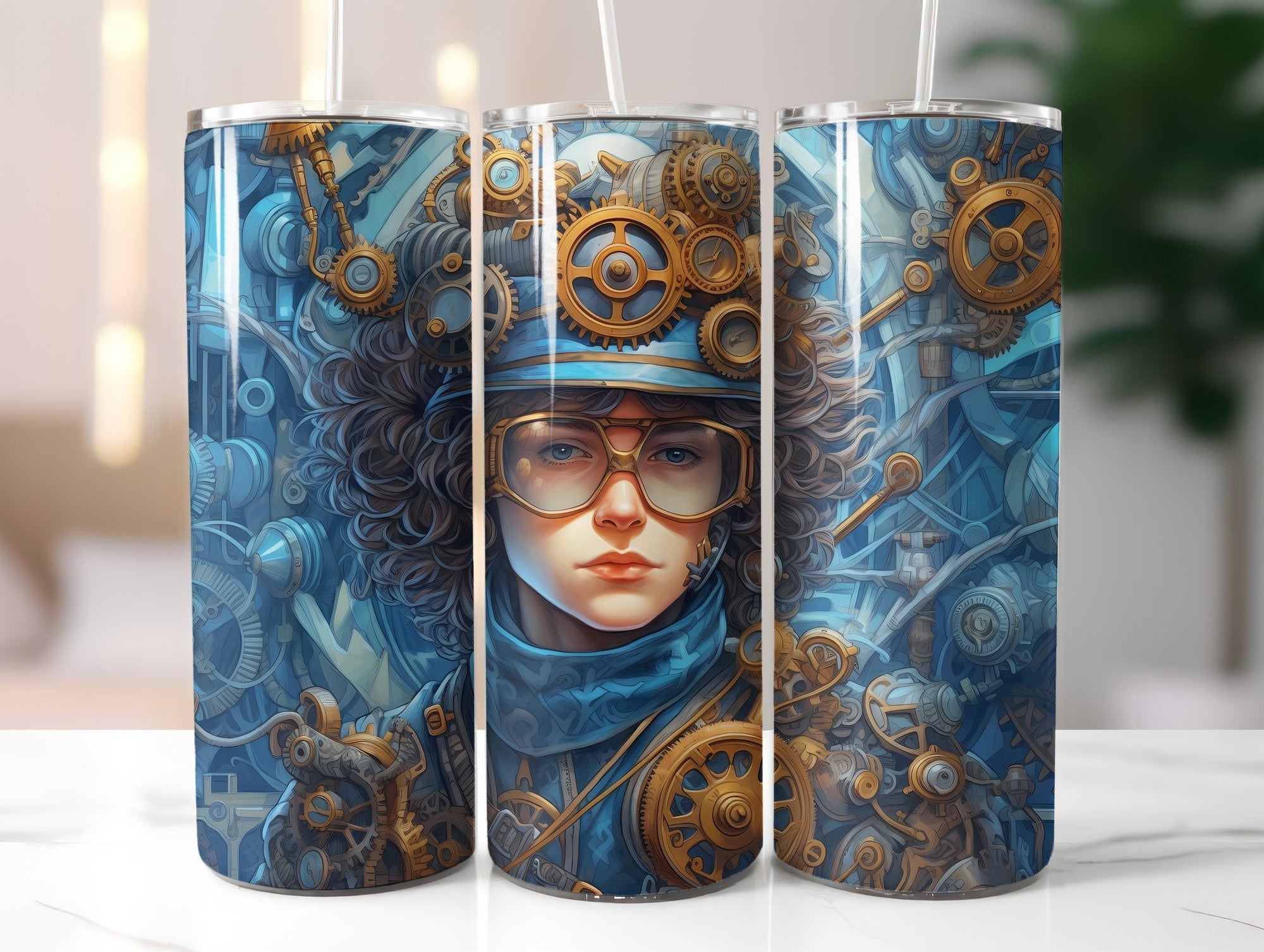 Steampunk Tumbler Wrap - CraftNest
