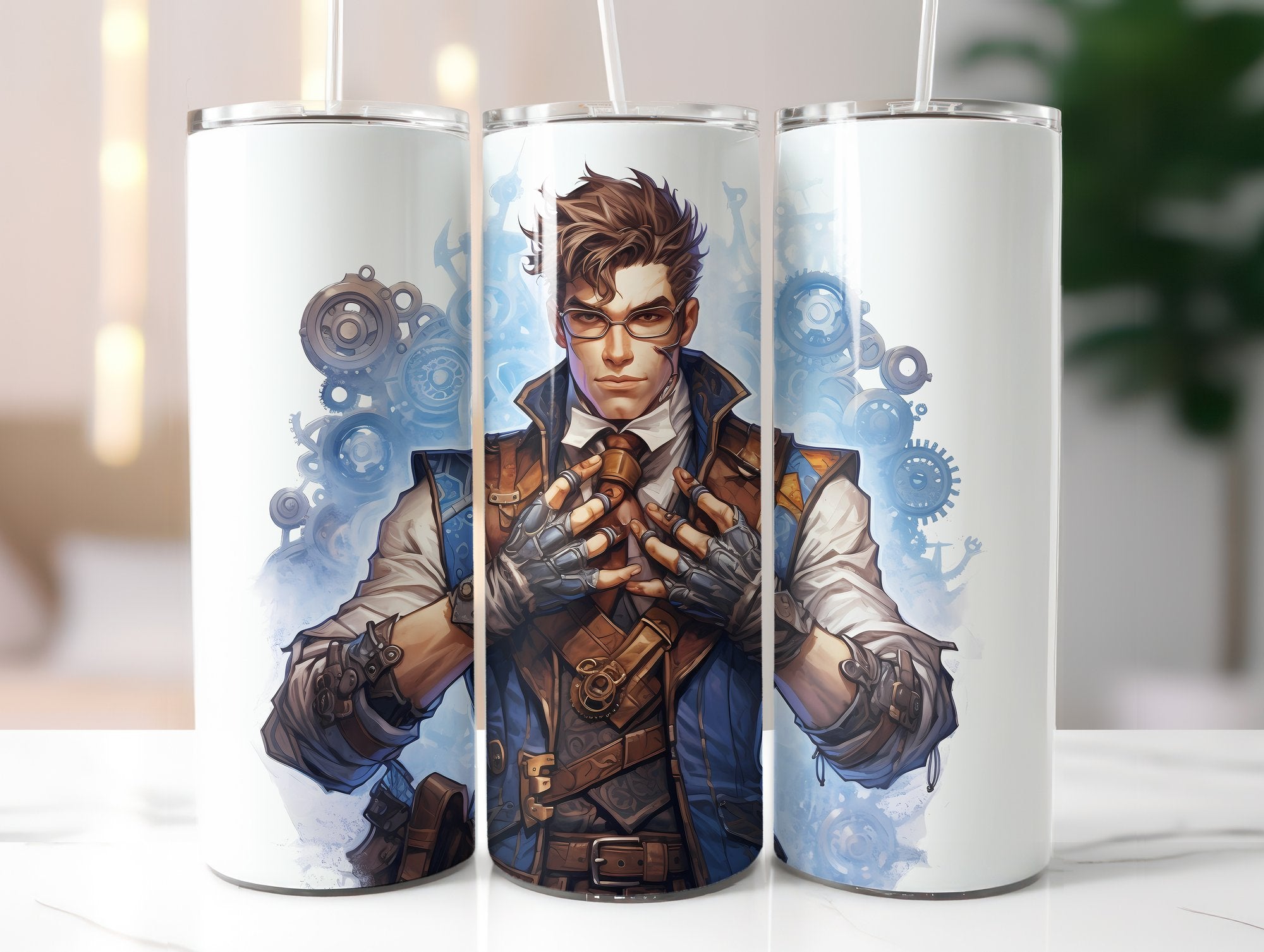 Steampunk Tumbler Wrap - CraftNest