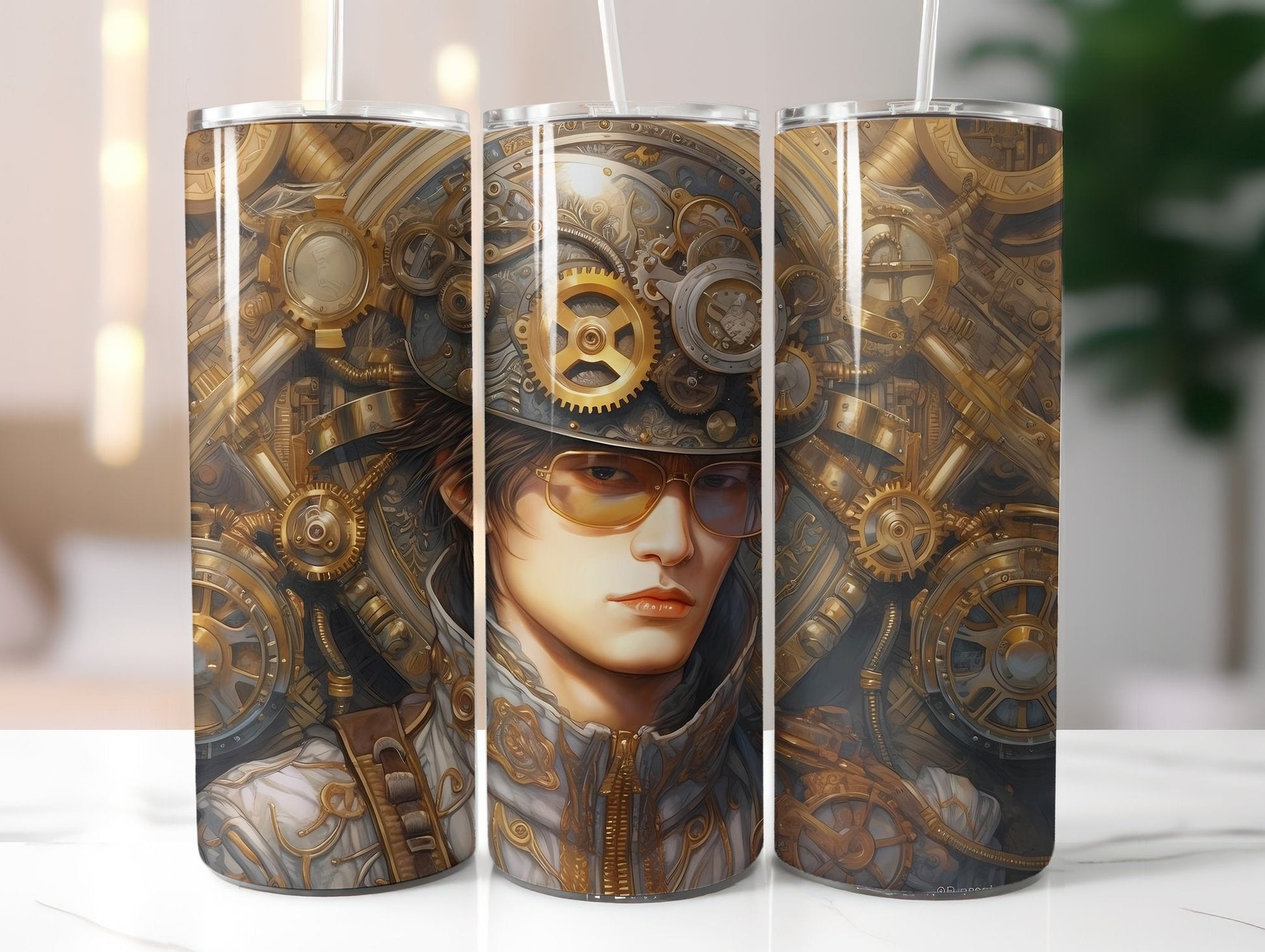 Steampunk Tumbler Wrap - CraftNest