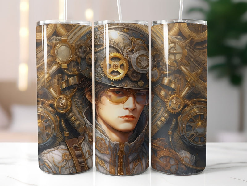 Steampunk Tumbler Wrap - CraftNest