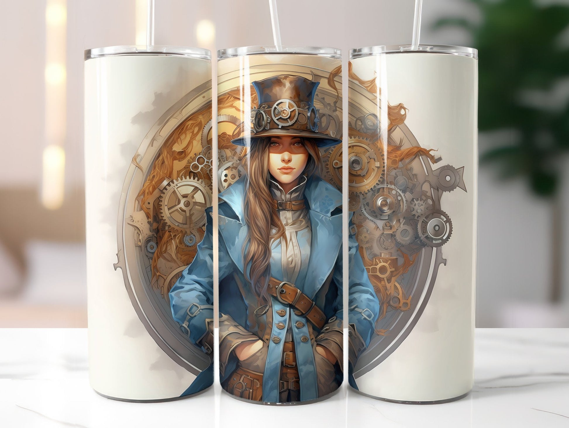 Steampunk Tumbler Wrap - CraftNest