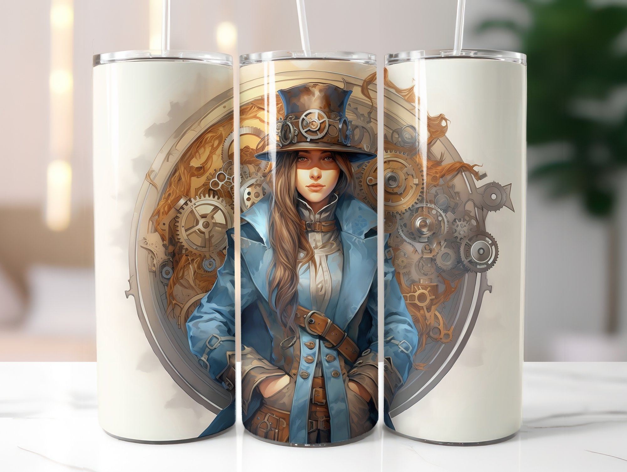 Steampunk Tumbler Wrap - CraftNest