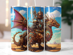 Steampunk Dragons Tumbler Wrap - CraftNest