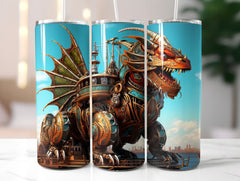 Steampunk Dragons Tumbler Wrap - CraftNest