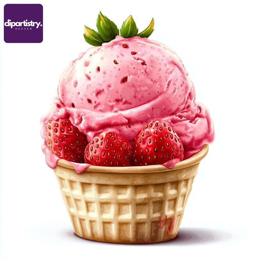 Strawberry Food Clipart - CraftNest - Digital Crafting and Art