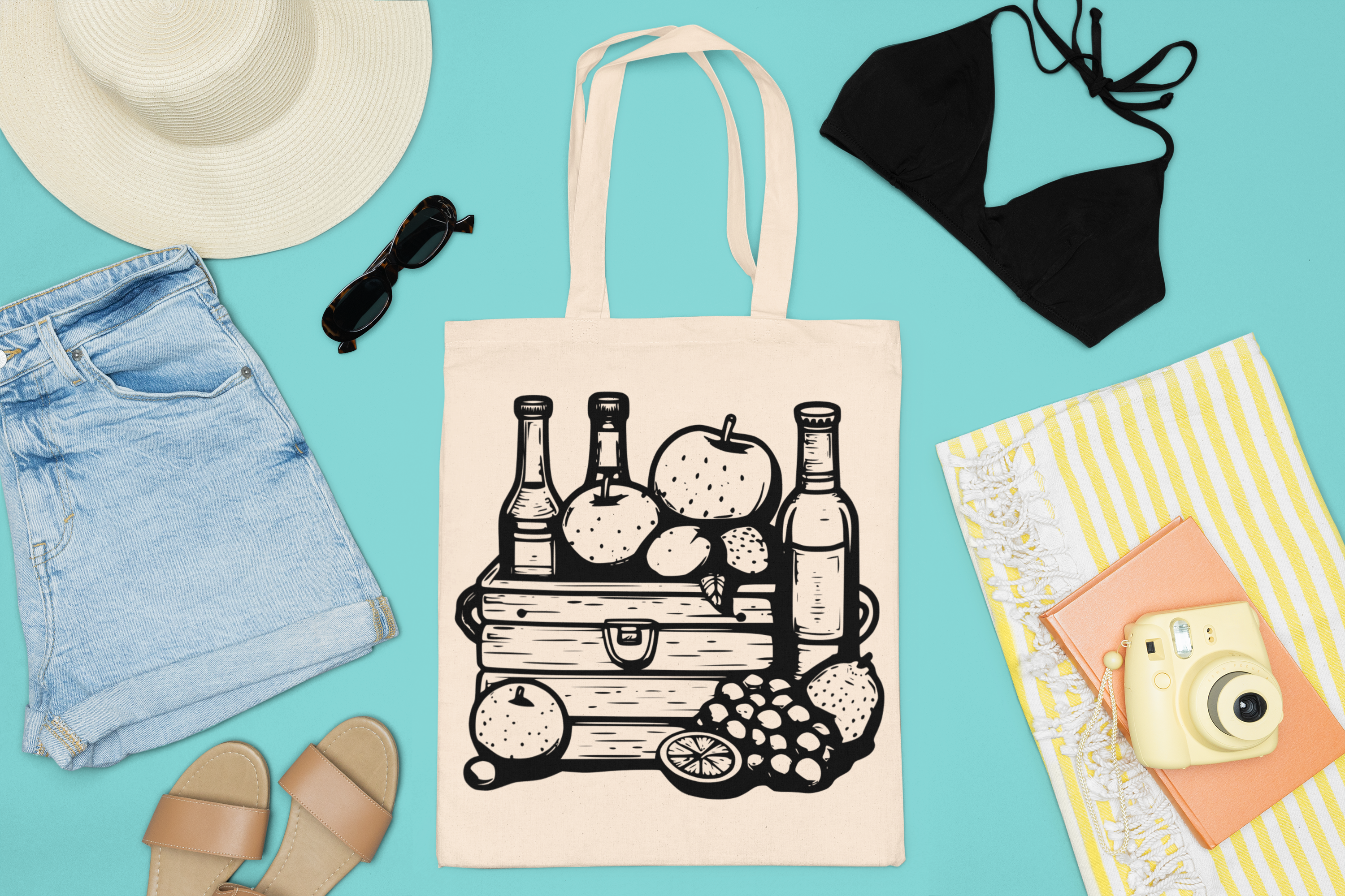 Picnicking SVG Bundle - CraftNest - Digital Crafting and Art