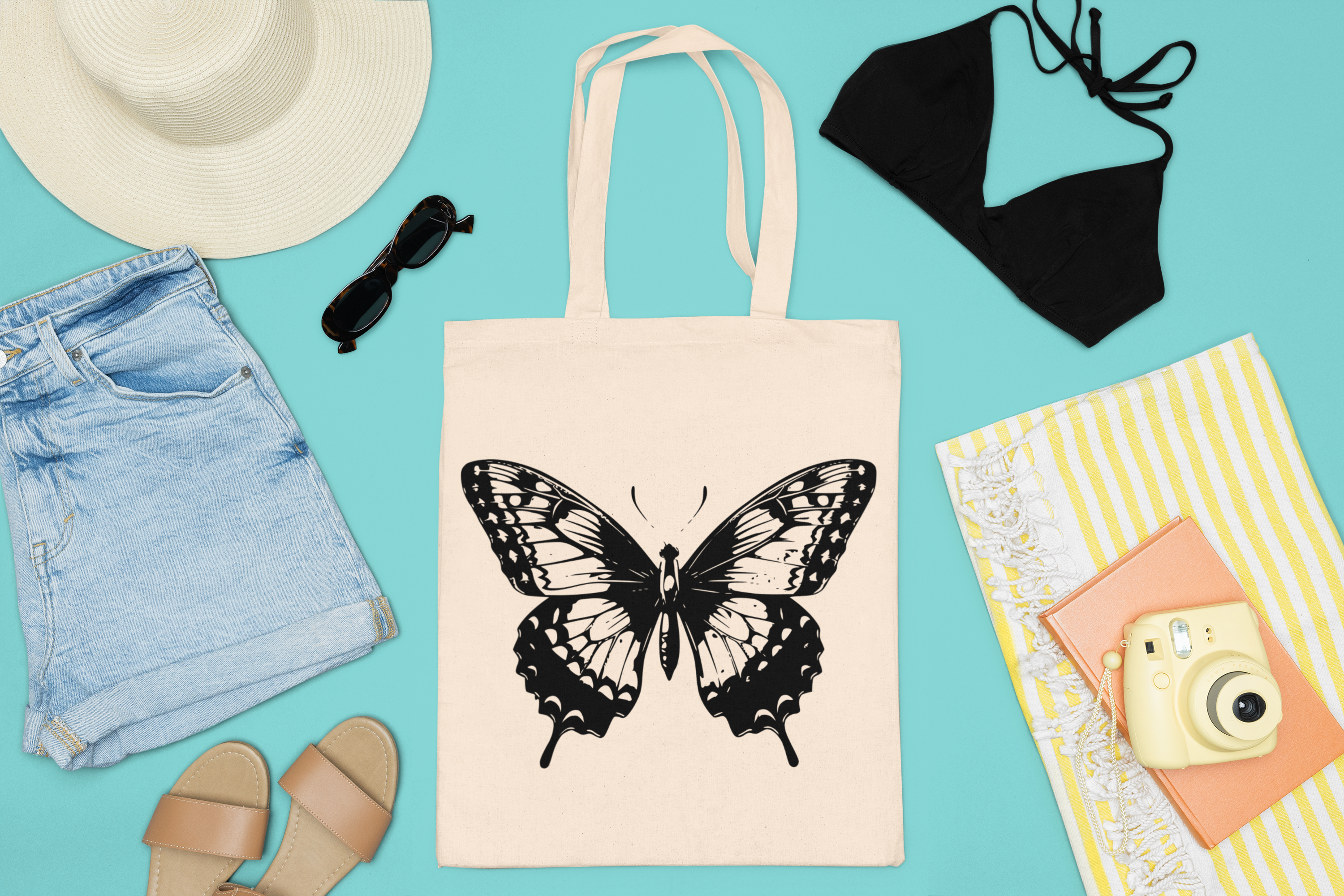 Butterfly Garden SVG Bundle - CraftNest - Digital Crafting and Art