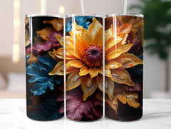 Sunflowers at Dusk Tumbler Wrap - CraftNest
