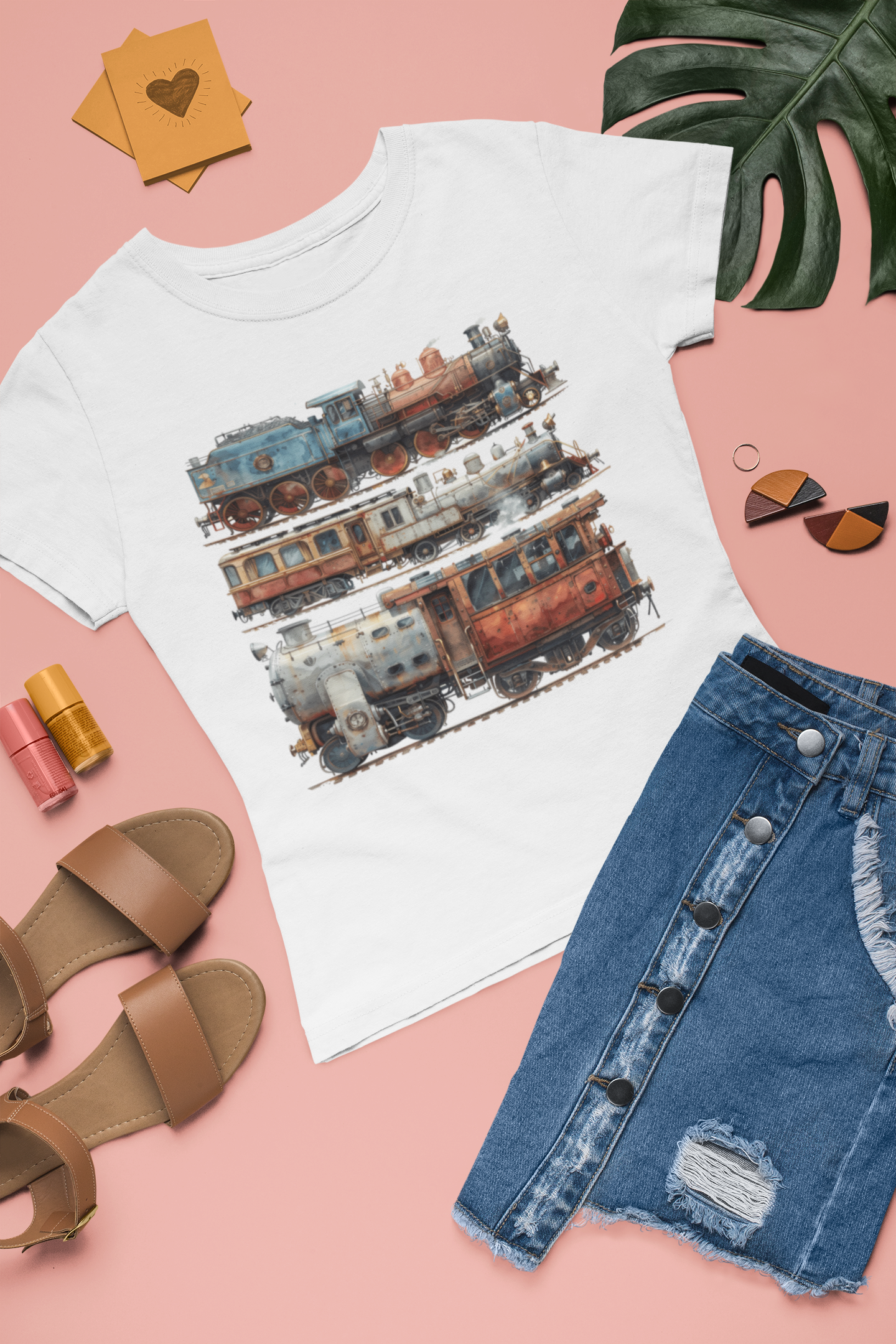Steampunk Summer Clipart - CraftNest - Digital Crafting and Art