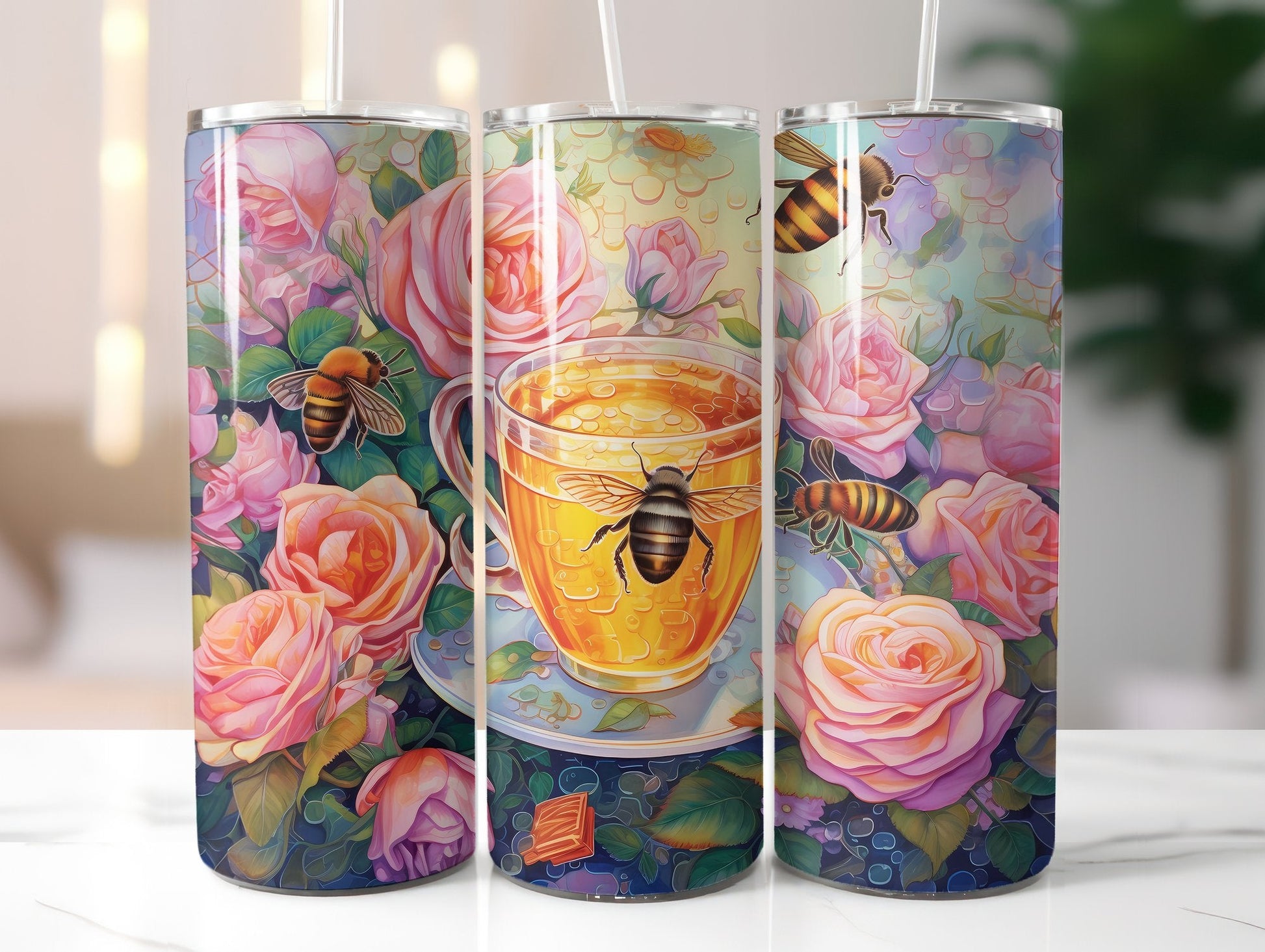 Tea Party Tumbler Wrap - CraftNest