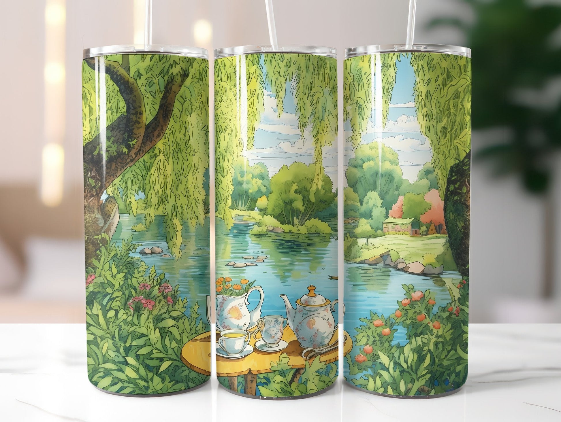 Tea Party Tumbler Wrap - CraftNest