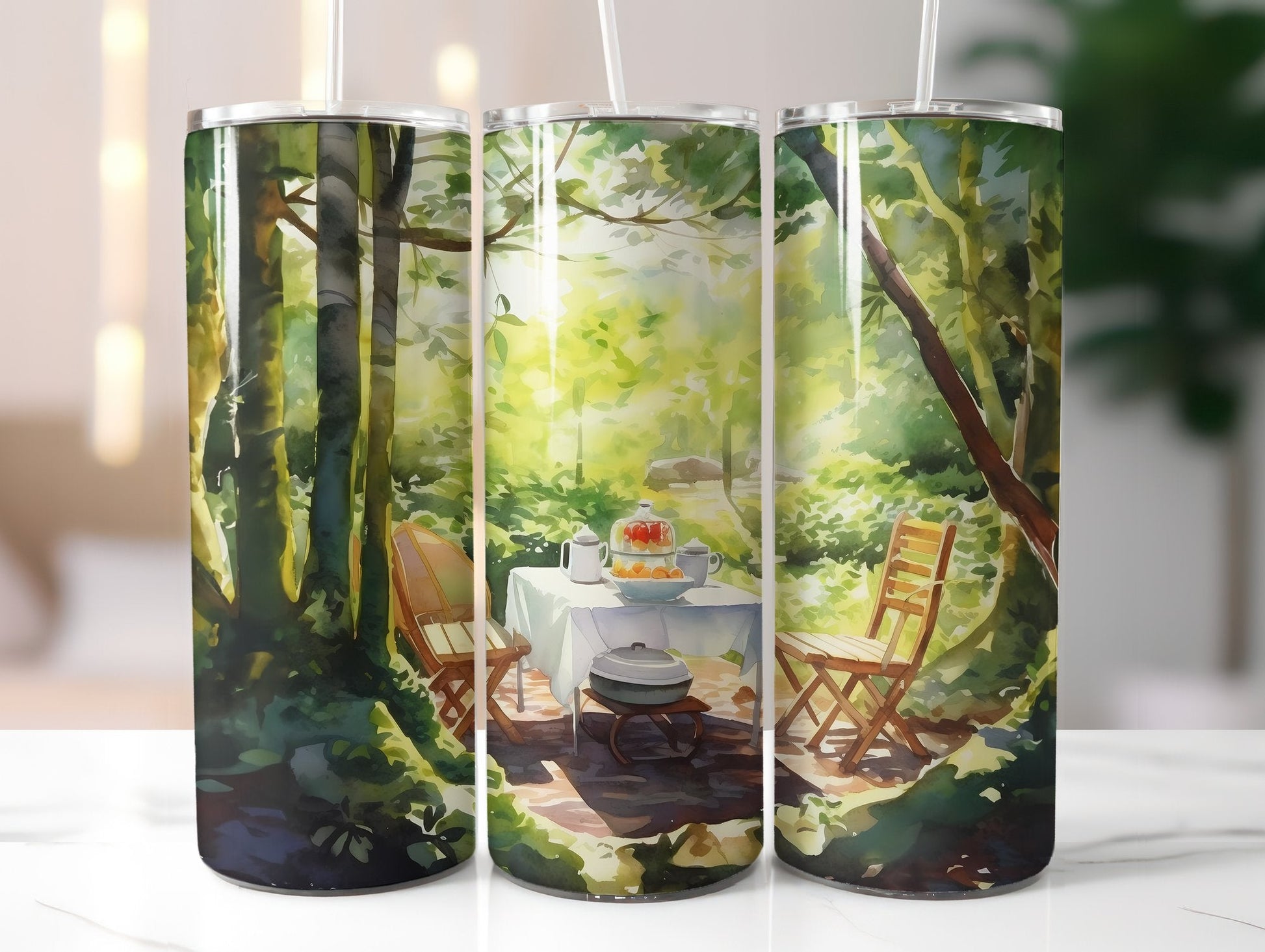 Tea Party Tumbler Wrap - CraftNest