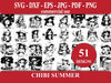 Chibi Summer SVG Bundle