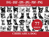 Chihuahua Dog SVG Bundle