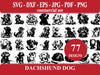 Dachshund Dog SVG Bundle