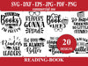 Reading Book SVG