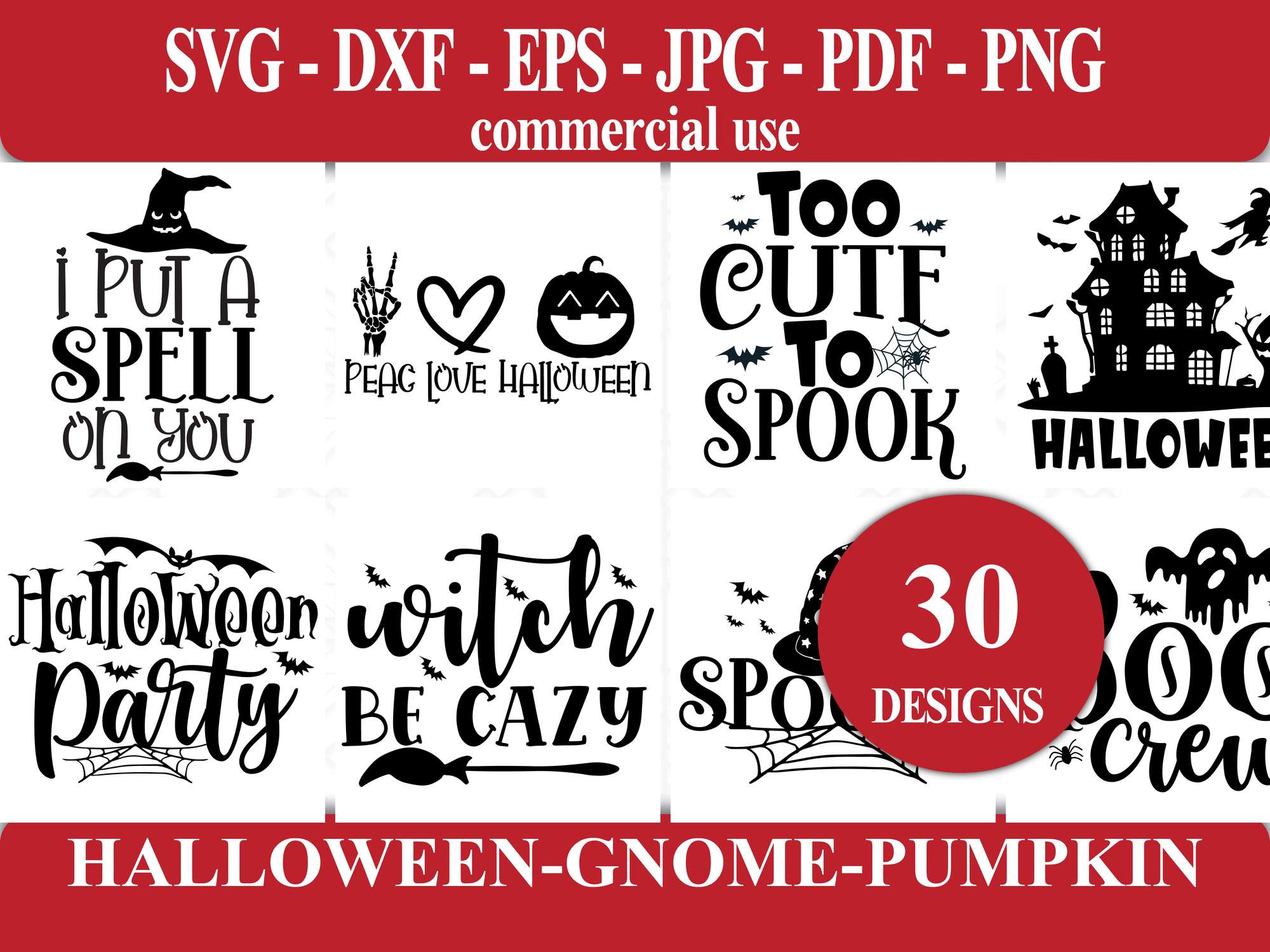 Halloween Gnome Pumpkin SVG - CraftNest - Digital Crafting and Art