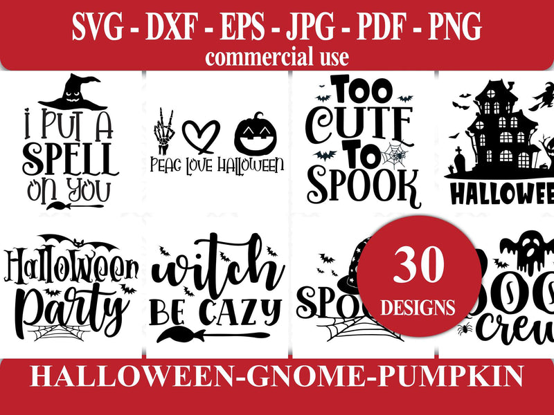Halloween Gnome Pumpkin SVG - CraftNest - Digital Crafting and Art