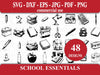 Back To School Essential SVG Bundle