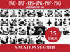 Vacation Summer SVG Bundle