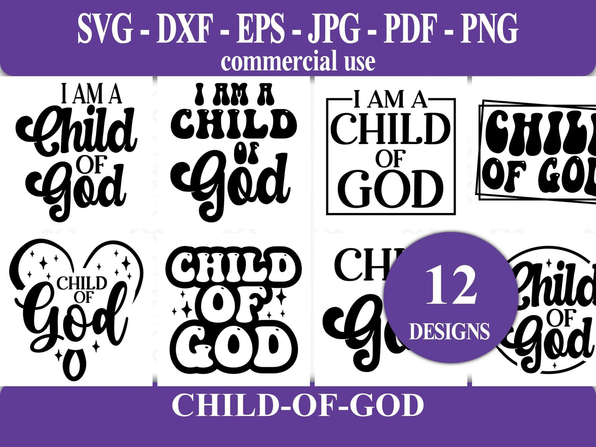 Child of God SVG - CraftNest - Digital Crafting and Art