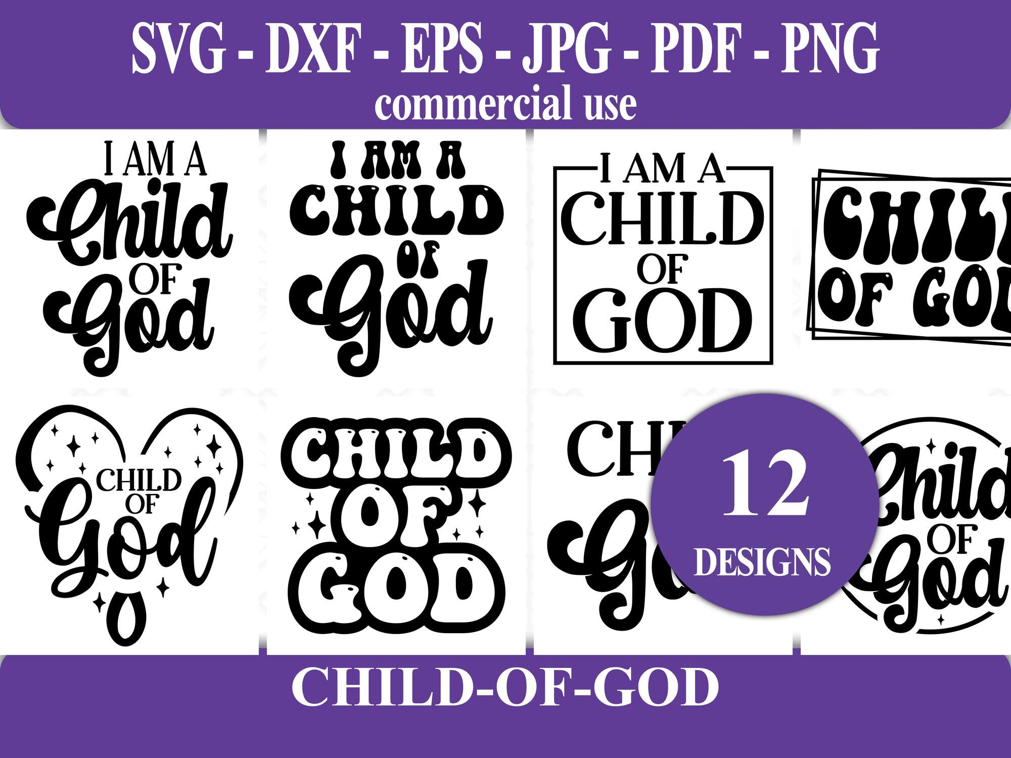 Child of God SVG - CraftNest - Digital Crafting and Art