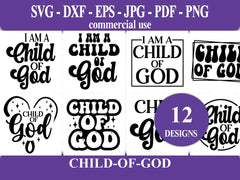 Child of God SVG - CraftNest - Digital Crafting and Art