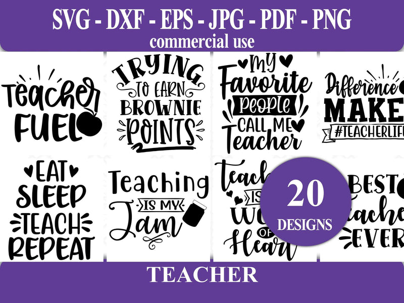 Teacher SVG - CraftNest - Digital Crafting and Art
