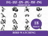 Bird Watching SVG Bundle