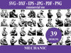 Mechanic SVG Bundle
