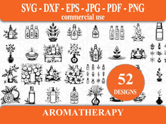 Aromatherapy SVG Bundle - CraftNest - Digital Crafting and Art