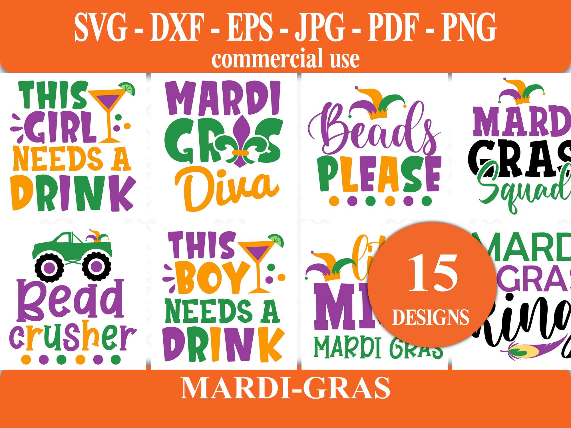 Mardi Gras SVG - CraftNest - Digital Crafting and Art