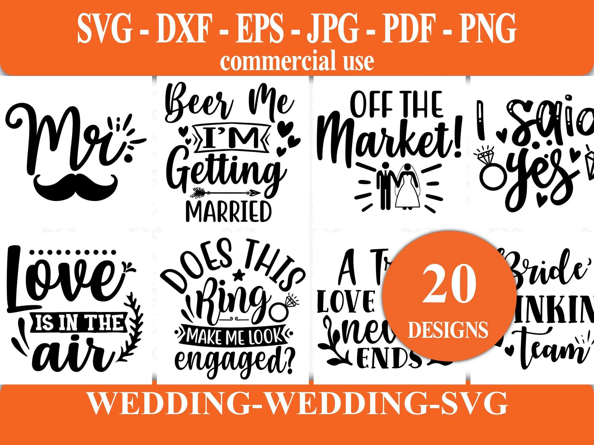 Wedding SVG - CraftNest - Digital Crafting and Art
