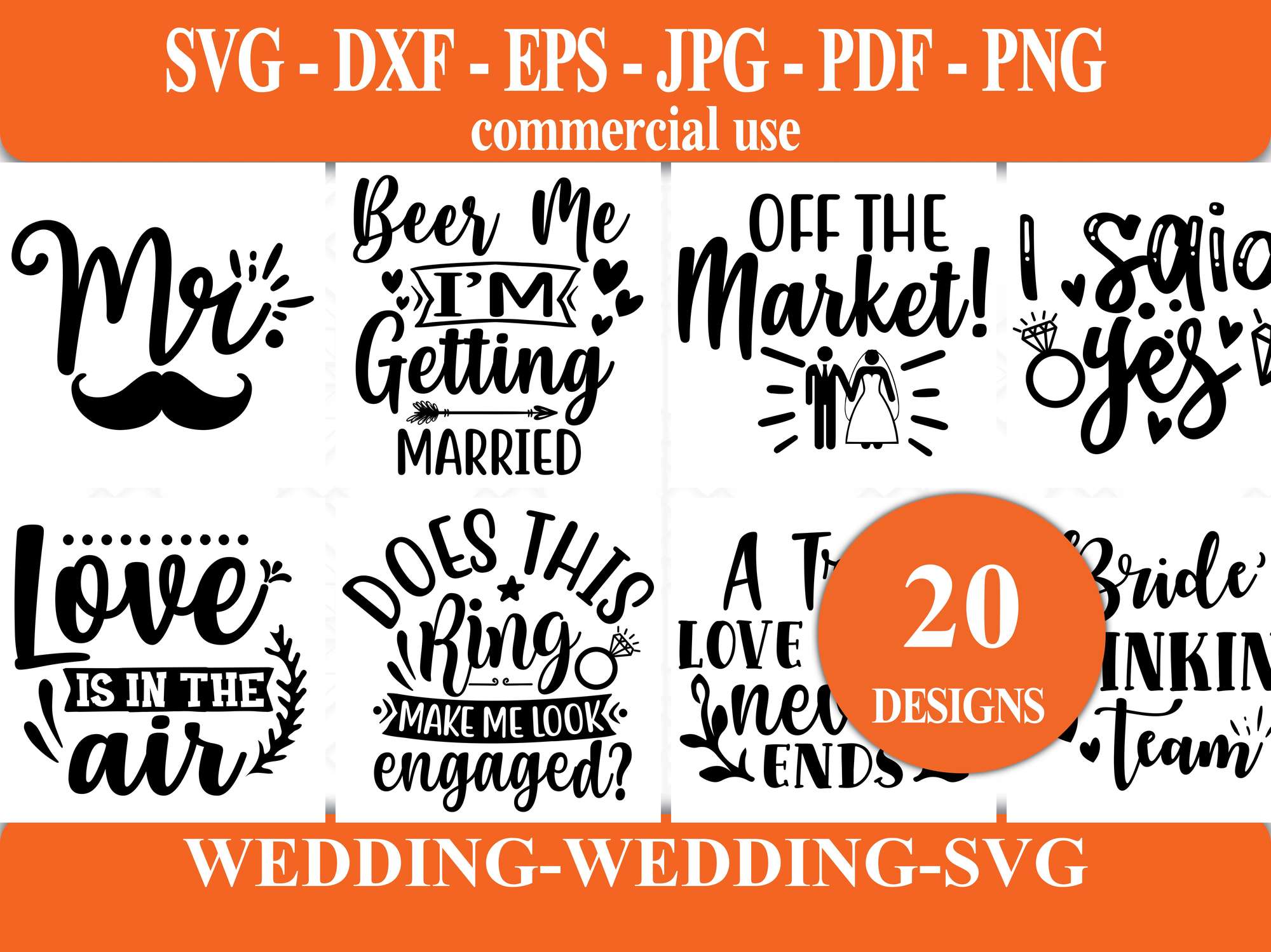 Wedding SVG - CraftNest - Digital Crafting and Art