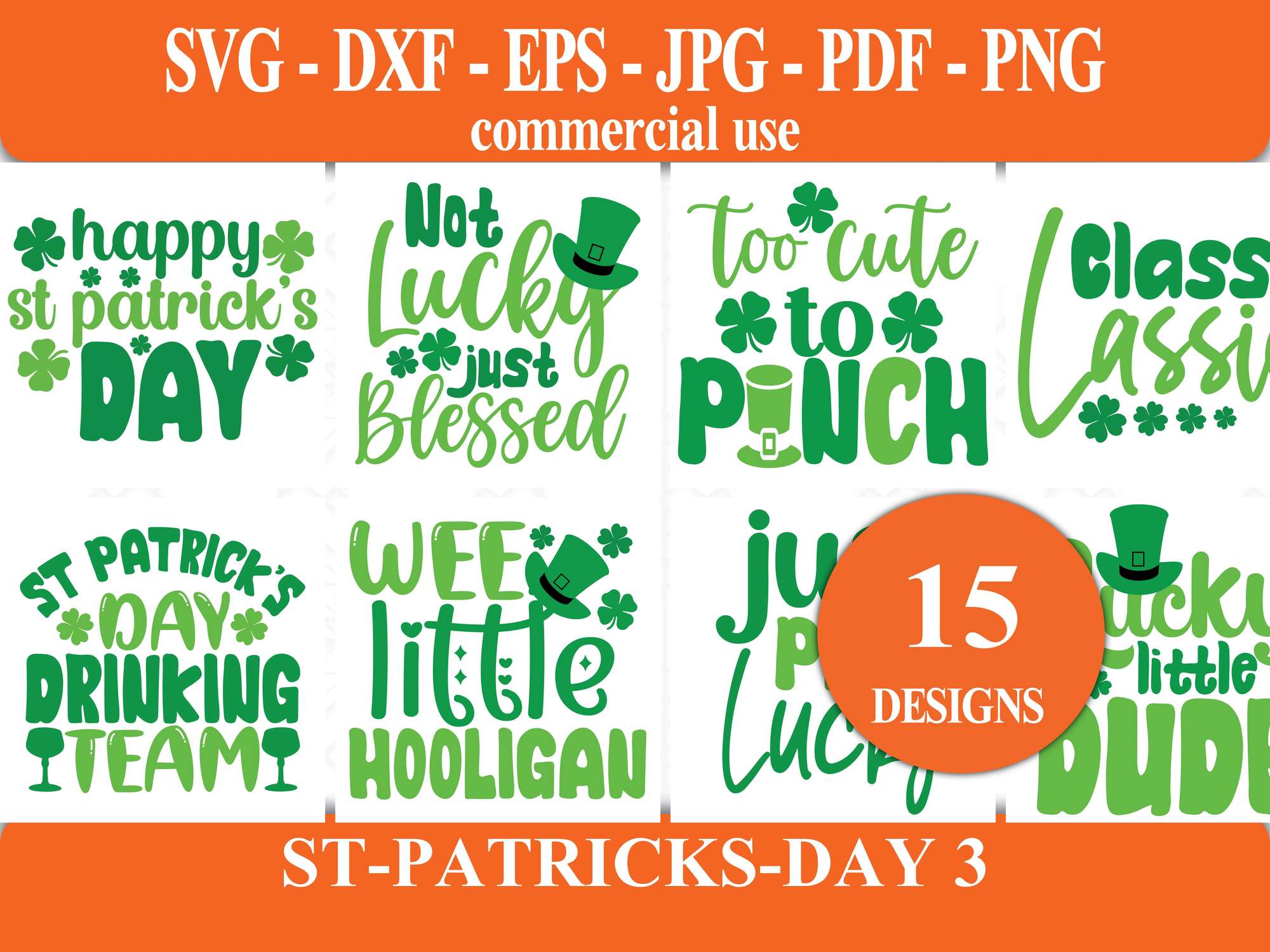 St Patricks Day 3 SVG - CraftNest - Digital Crafting and Art