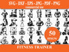 Fitness Trainer SVG Bundle