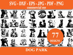 Dog Park SVG Bundle - CraftNest - Digital Crafting and Art