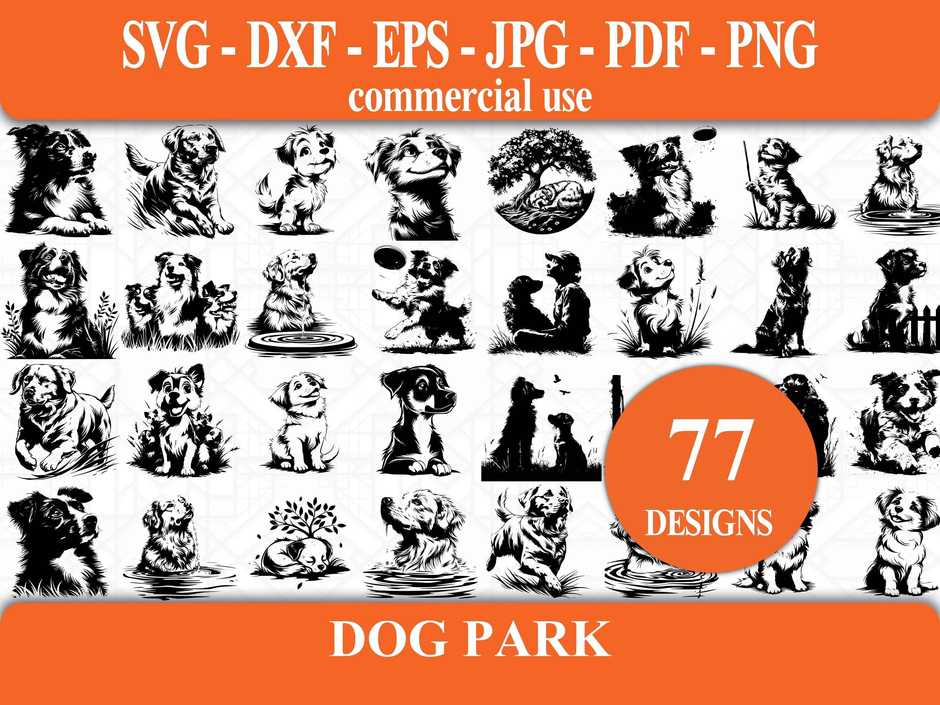 Dog Park SVG Bundle - CraftNest - Digital Crafting and Art