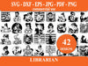 Librarian SVG Bundle