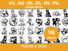 Poodle Dog SVG Bundle