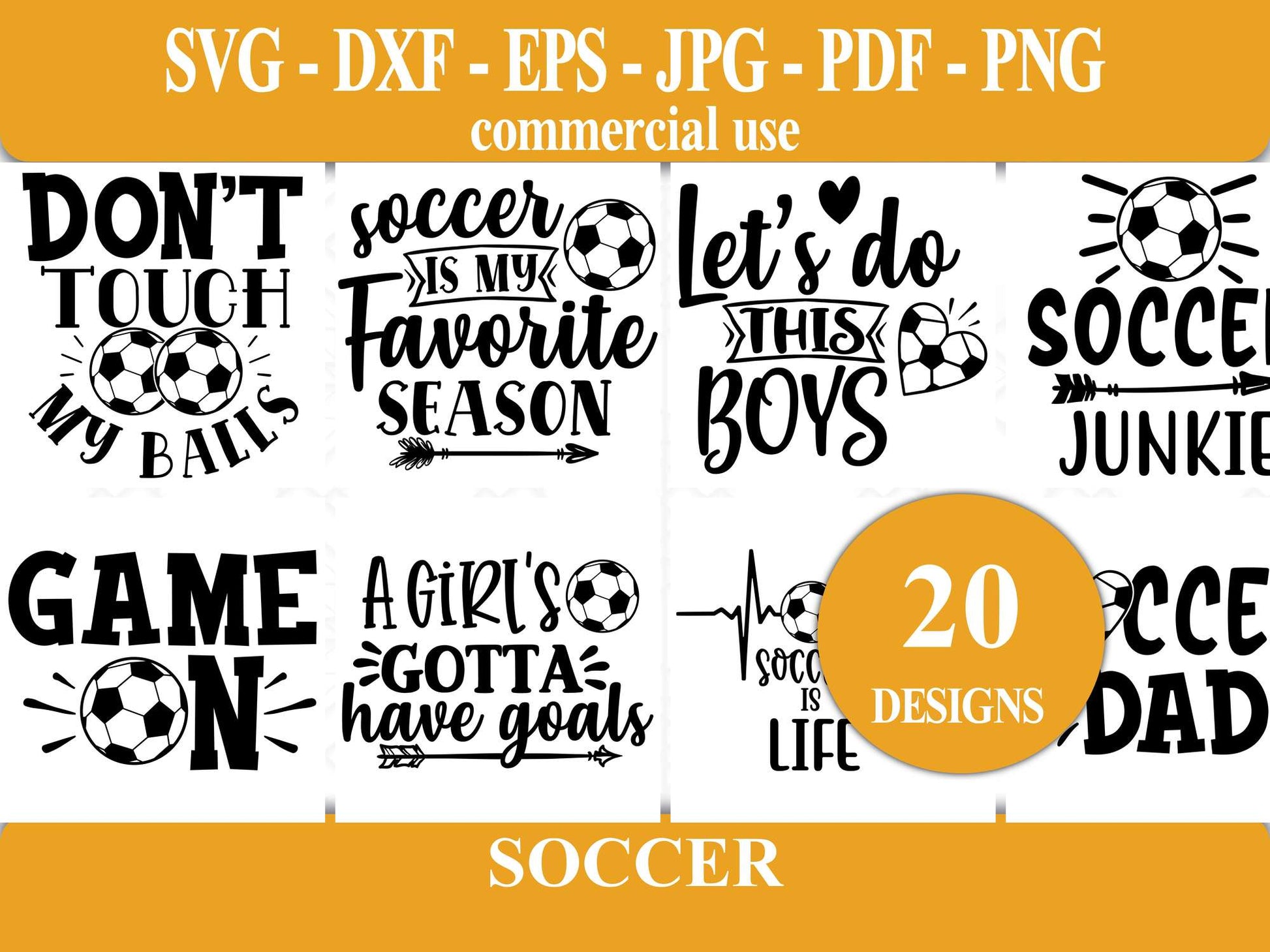 Soccer SVG - CraftNest - Digital Crafting and Art