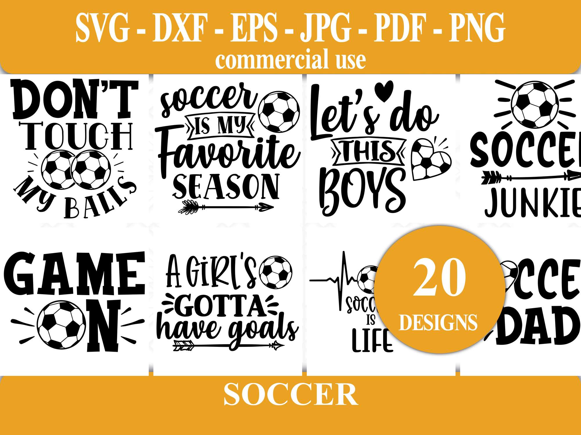 Soccer SVG - CraftNest - Digital Crafting and Art