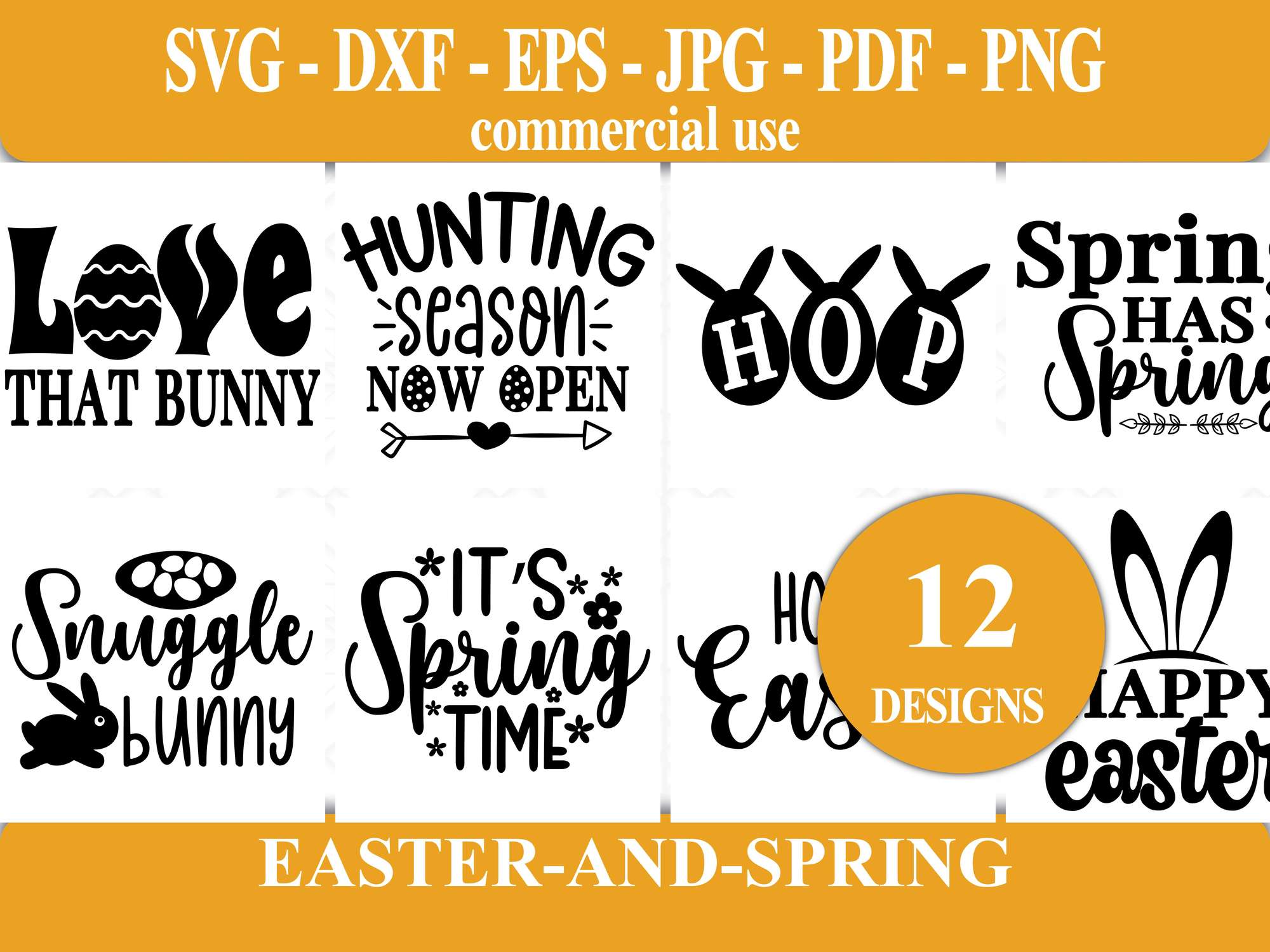 Easter and Spring SVG - CraftNest - Digital Crafting and Art