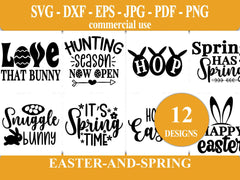 Easter and Spring SVG - CraftNest - Digital Crafting and Art