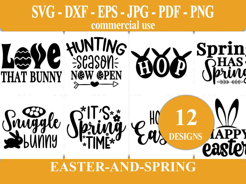 Easter and Spring SVG - CraftNest - Digital Crafting and Art