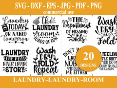 Laundry Room SVG - CraftNest - Digital Crafting and Art