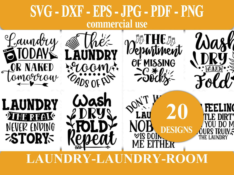 Laundry Room SVG - CraftNest - Digital Crafting and Art